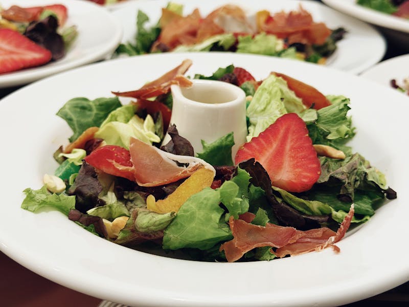 Date night pizza and dessert combo